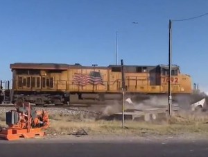 Fatal Train crash in Odessa Texas USA